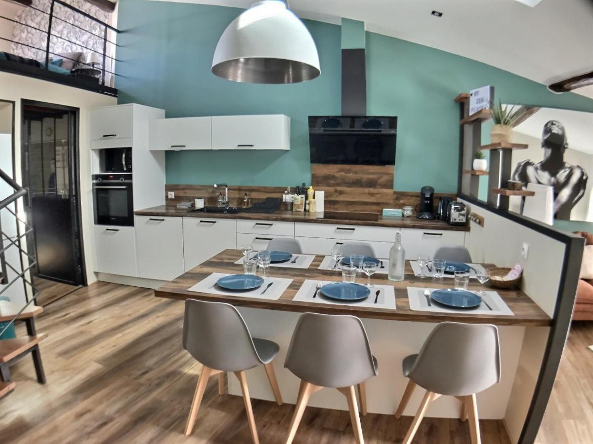Myzenplace - Duplex 100M2 Cosy, Atypique, Situation Ideale, Parking Монтелимар Экстерьер фото