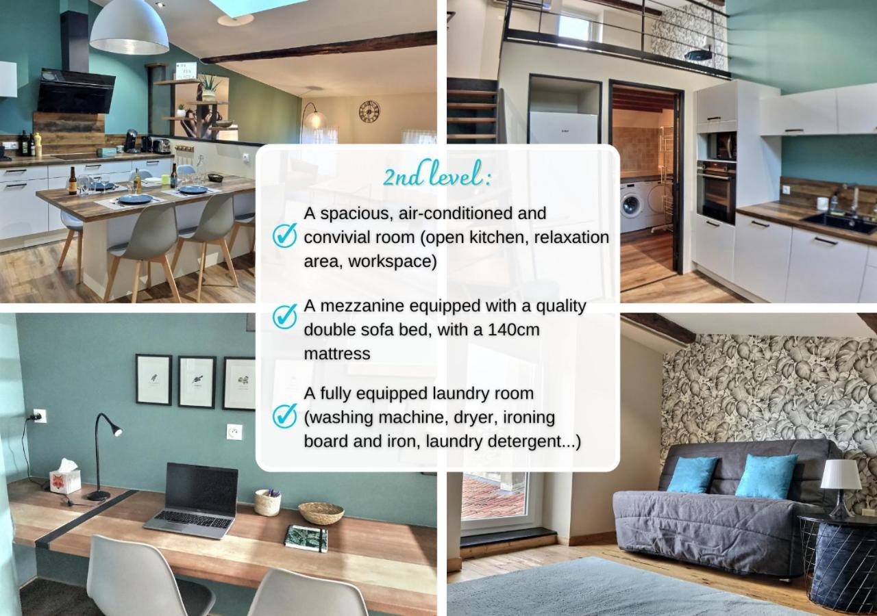 Myzenplace - Duplex 100M2 Cosy, Atypique, Situation Ideale, Parking Монтелимар Экстерьер фото