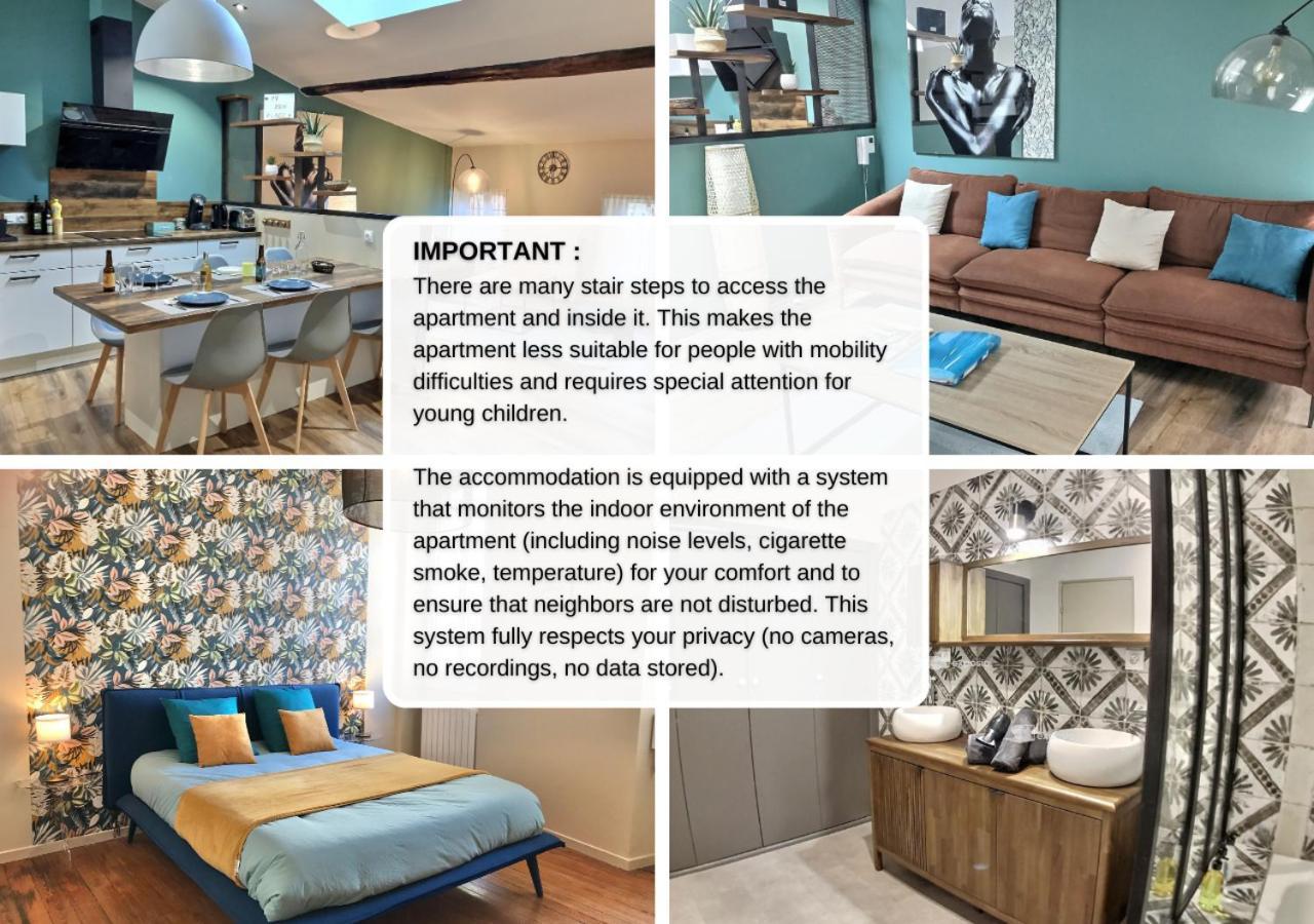 Myzenplace - Duplex 100M2 Cosy, Atypique, Situation Ideale, Parking Монтелимар Экстерьер фото
