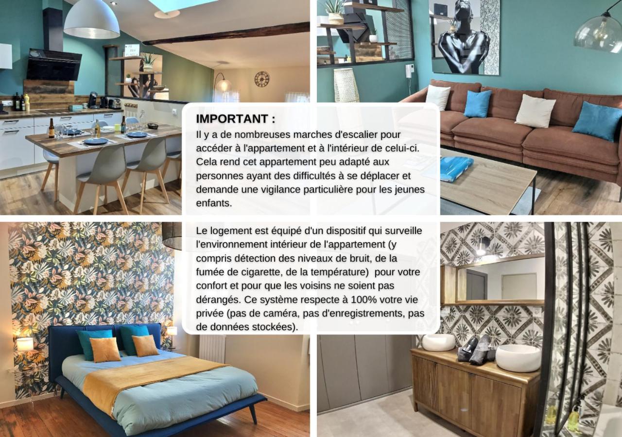 Myzenplace - Duplex 100M2 Cosy, Atypique, Situation Ideale, Parking Монтелимар Экстерьер фото